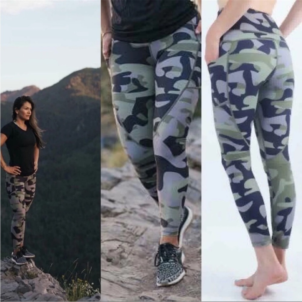 Zyia Active Camo Print Light n Tight Legging Size 2 - Picture 2 of 9